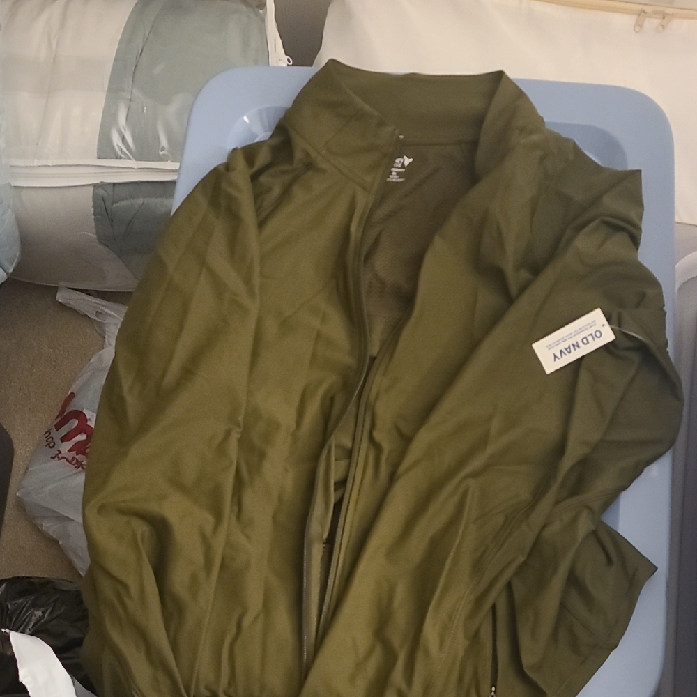 Old Navy Women's Olive Lightweight Jacket